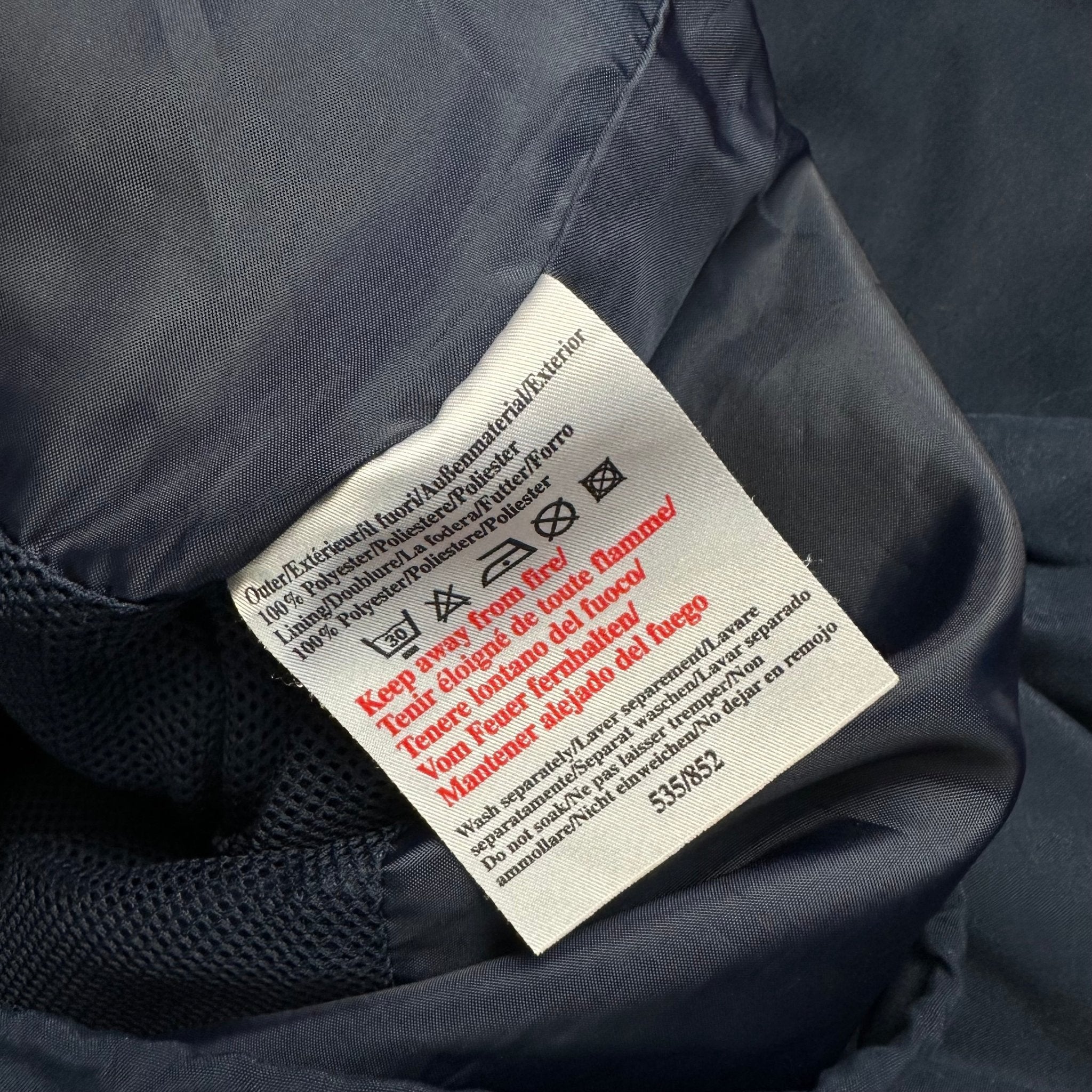 Manchester United 2000 - 02 Training 1/4 Zip Hooded Jacket (S) - Kitplug