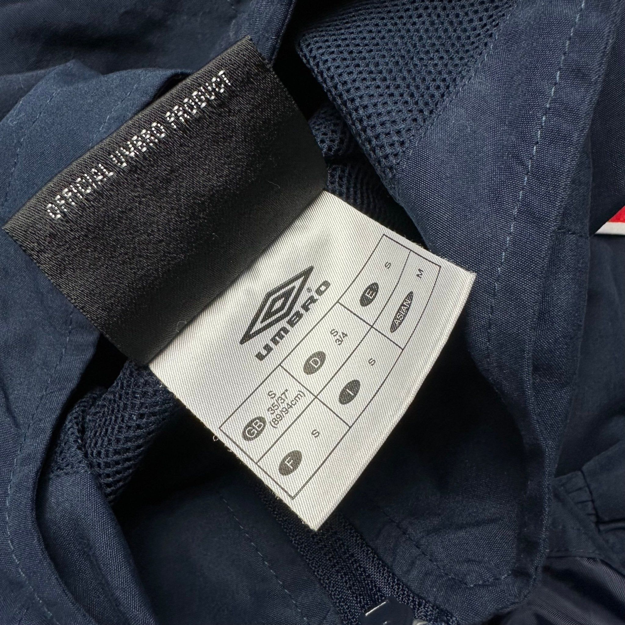 Manchester United 2000 - 02 Training 1/4 Zip Hooded Jacket (S) - Kitplug