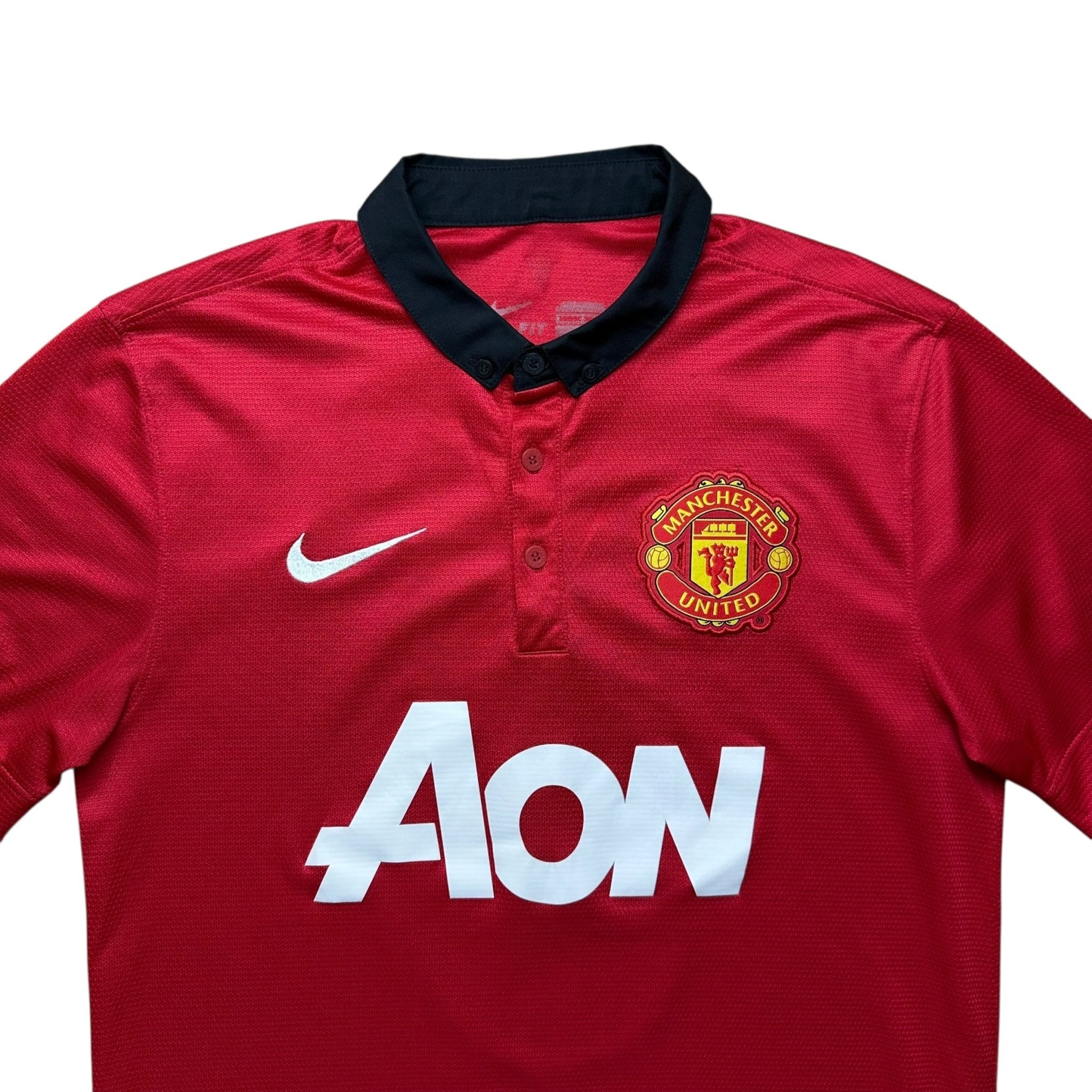 Manchester United 2013 - 14 Home Shirt (S) Mata 8 - Kitplug