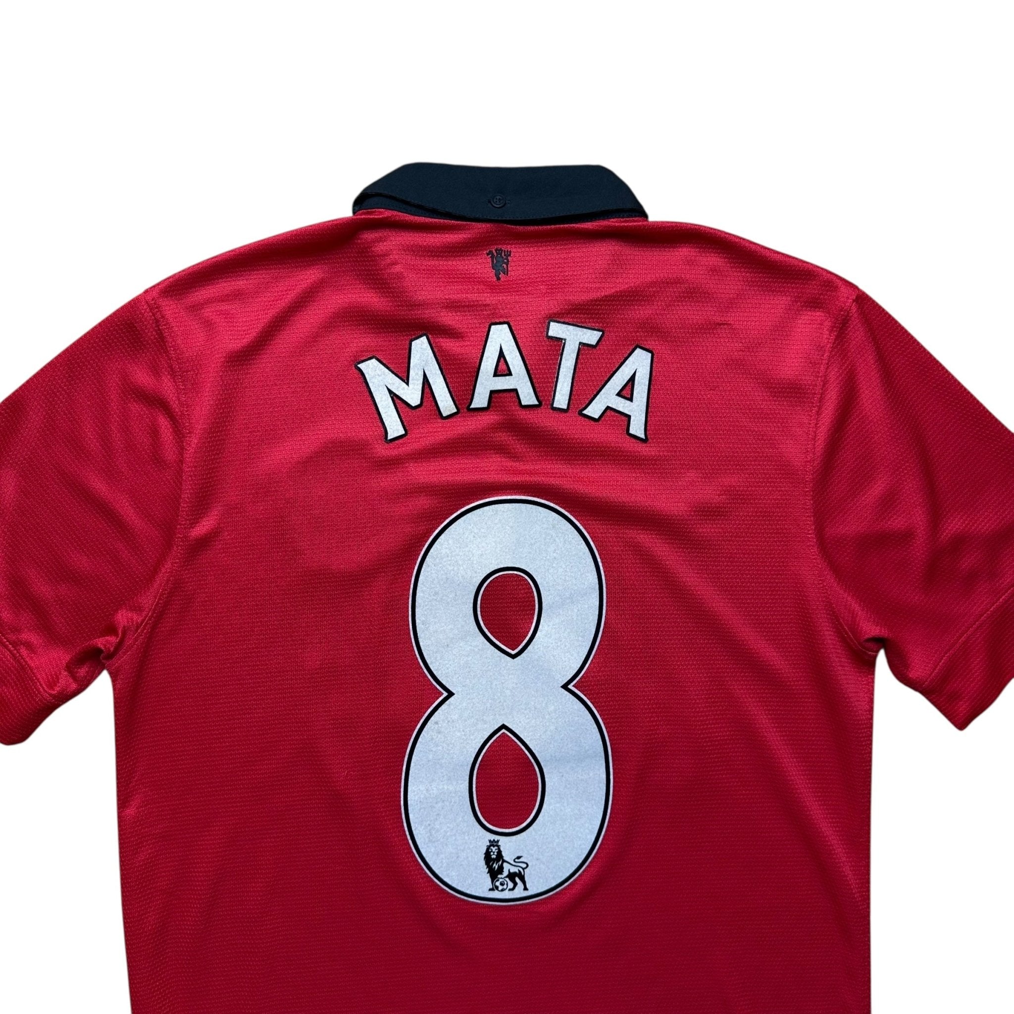 Manchester United 2013 - 14 Home Shirt (S) Mata 8 - Kitplug
