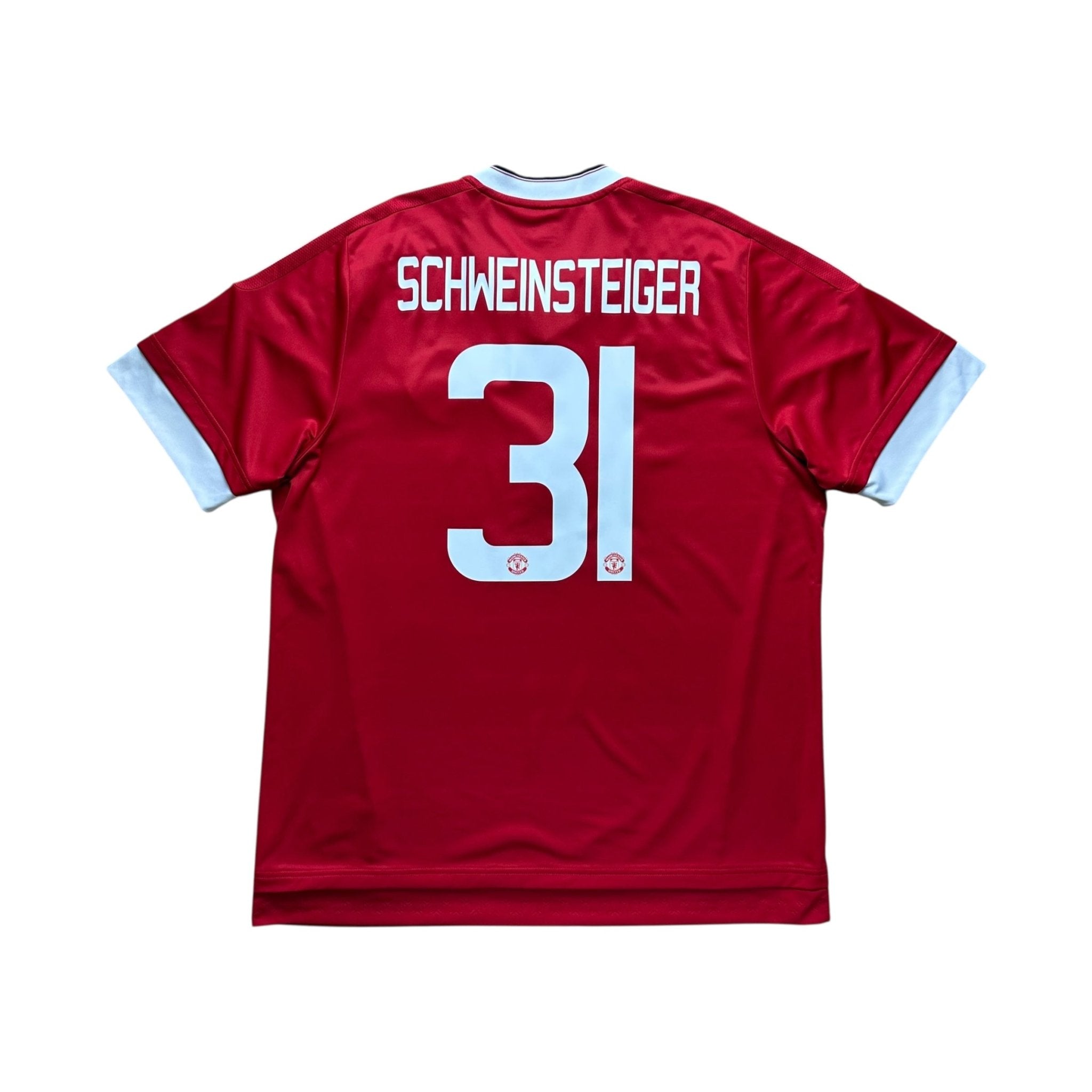 Manchester United 2015 - 16 Home Shirt (XL) Schweinsteiger 31 - Kitplug