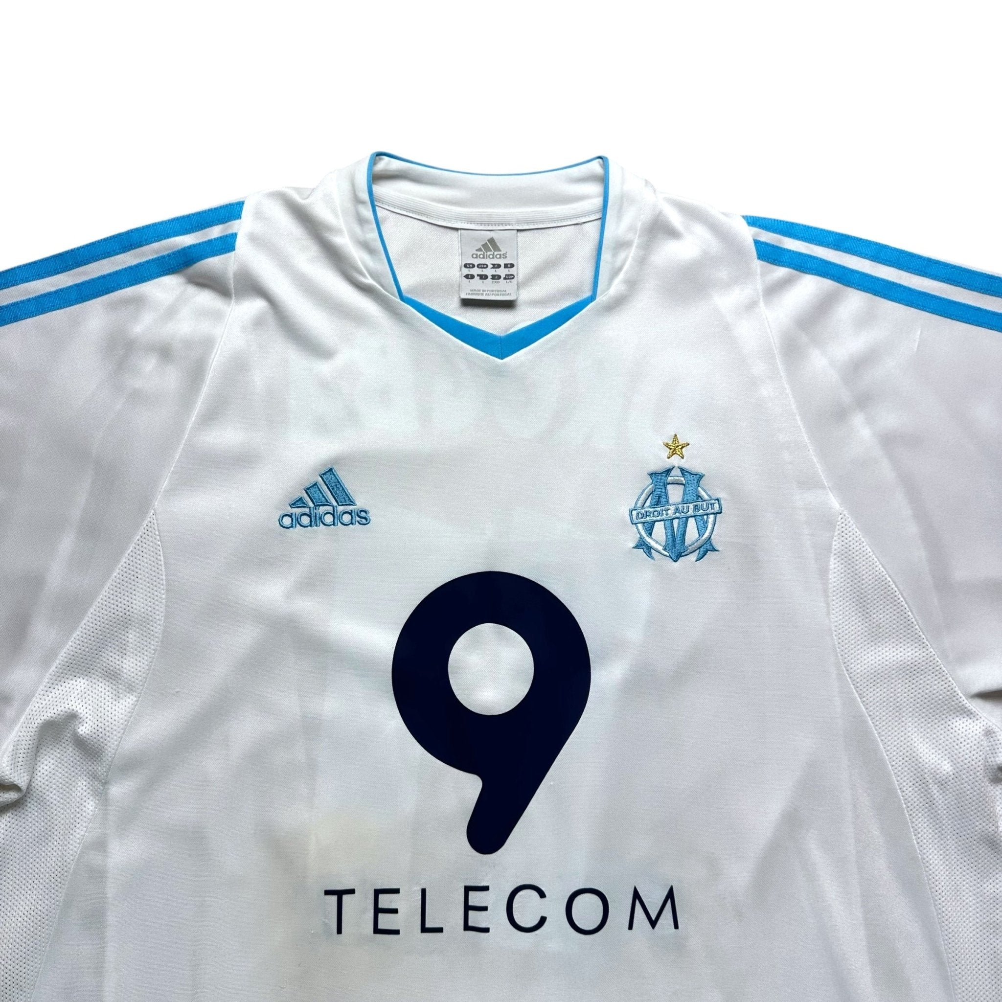 Marseille 2003 - 04 Home Shirt (L) Drogba 11 - Kitplug