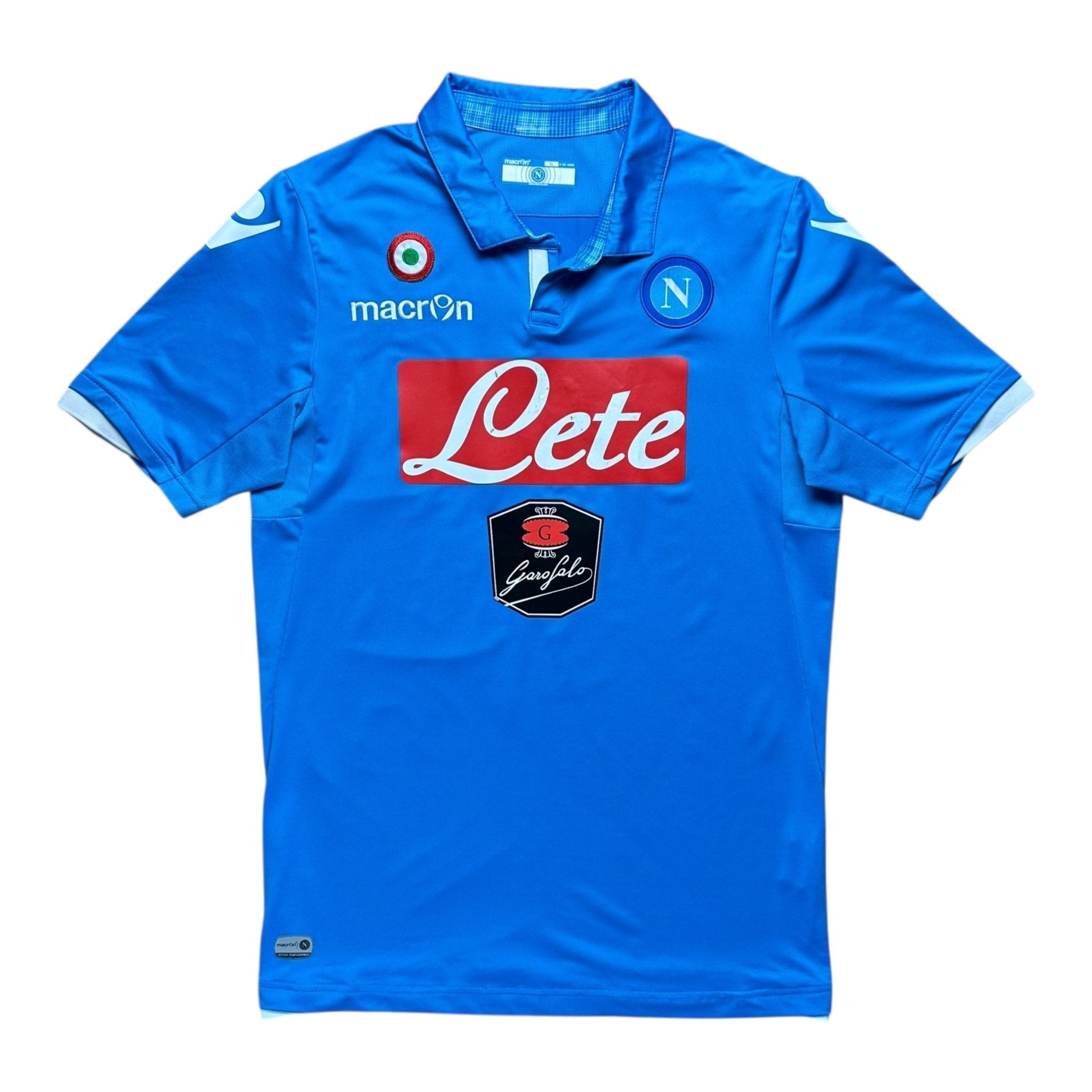 Napoli 2014 - 15 Home Shirt (XL) Jorginho 8 - Kitplug