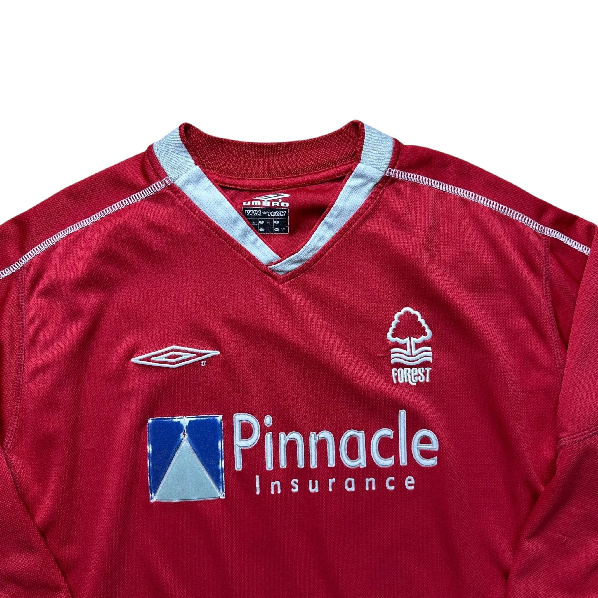 Nottingham Forest 2002 - 03 Home Shirt (L) Johnson 9 - Kitplug