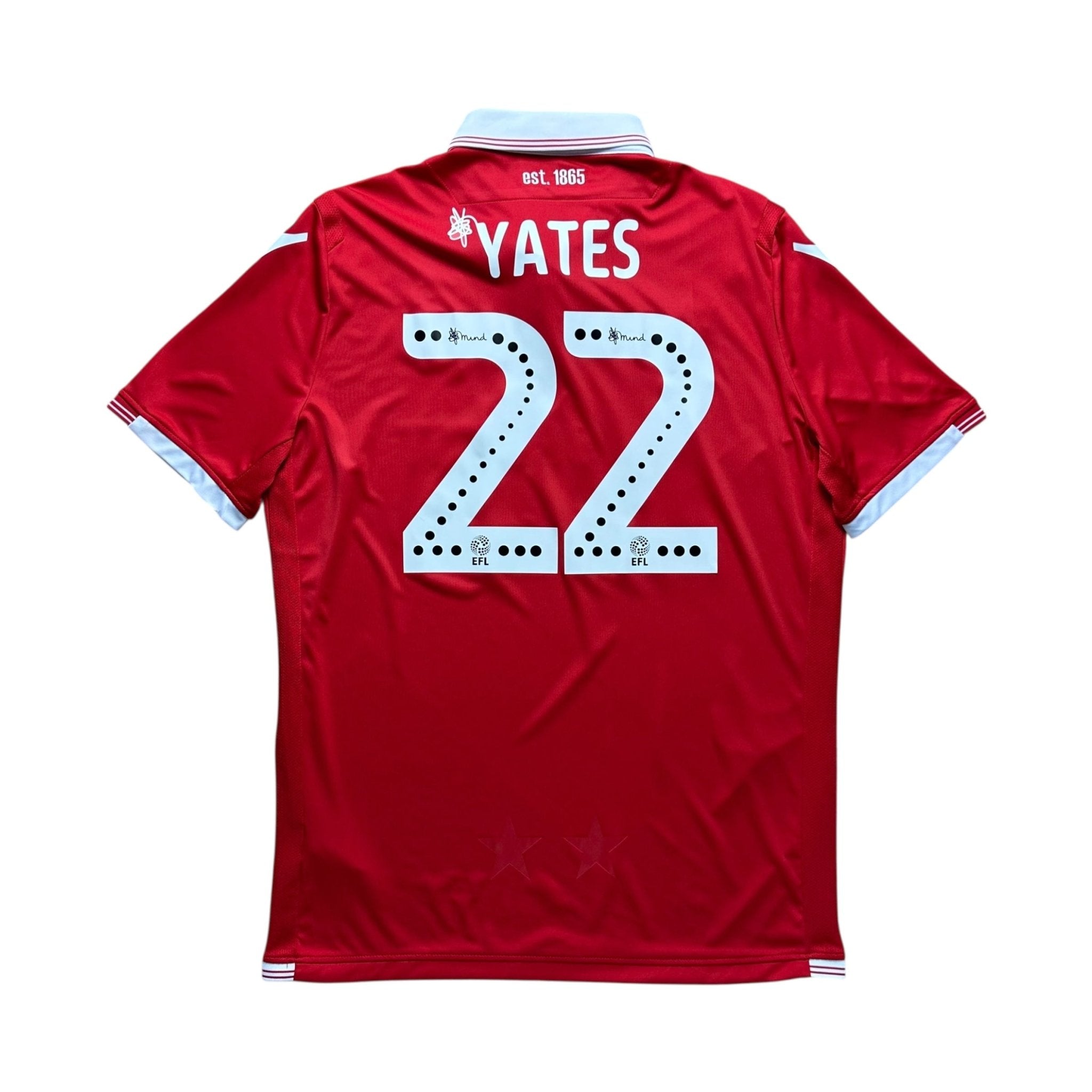 Nottingham Forest 2018 - 19 Home Shirt (XXL) Yates 22 - Kitplug
