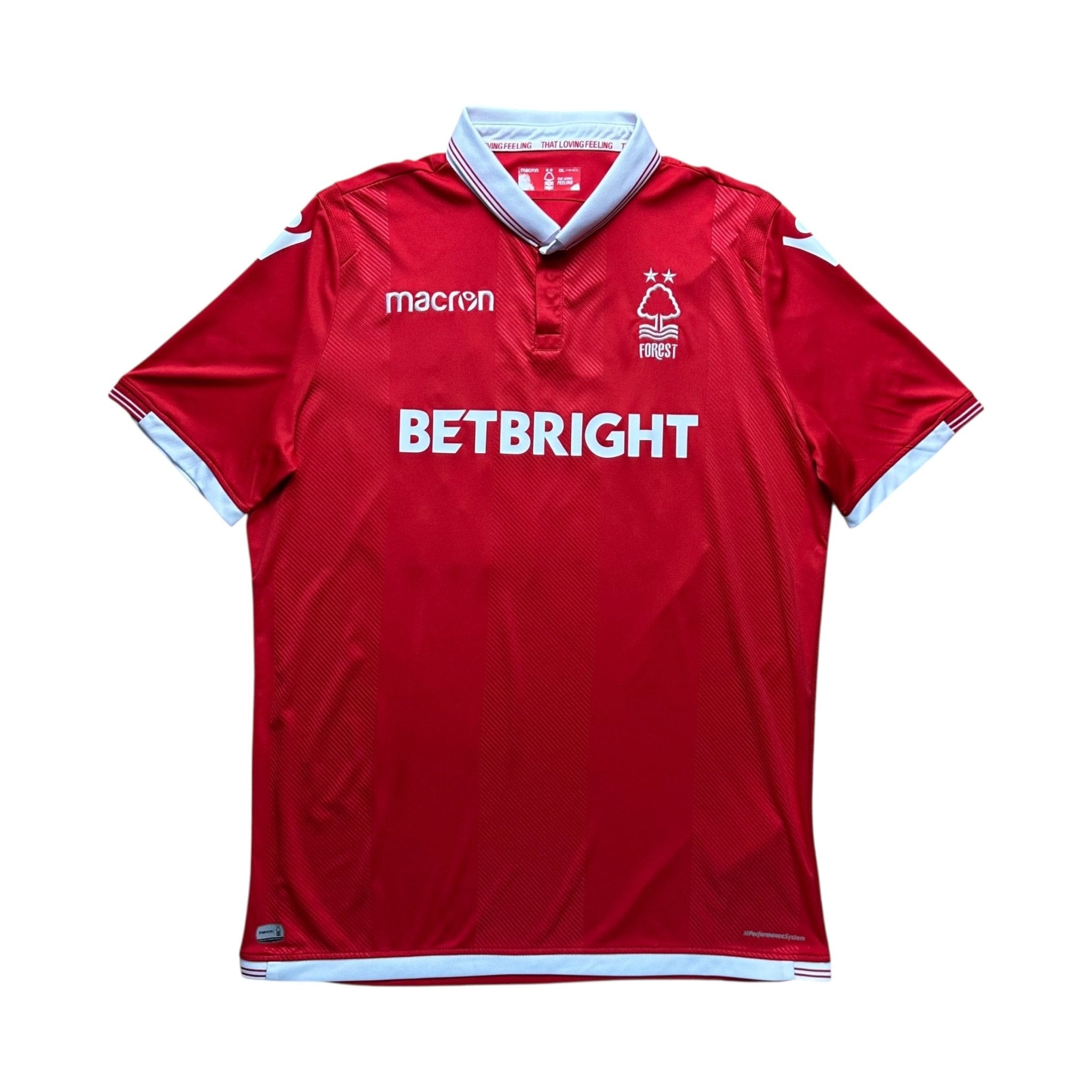 Nottingham Forest 2018 - 19 Home Shirt (XXL) Yates 22 - Kitplug