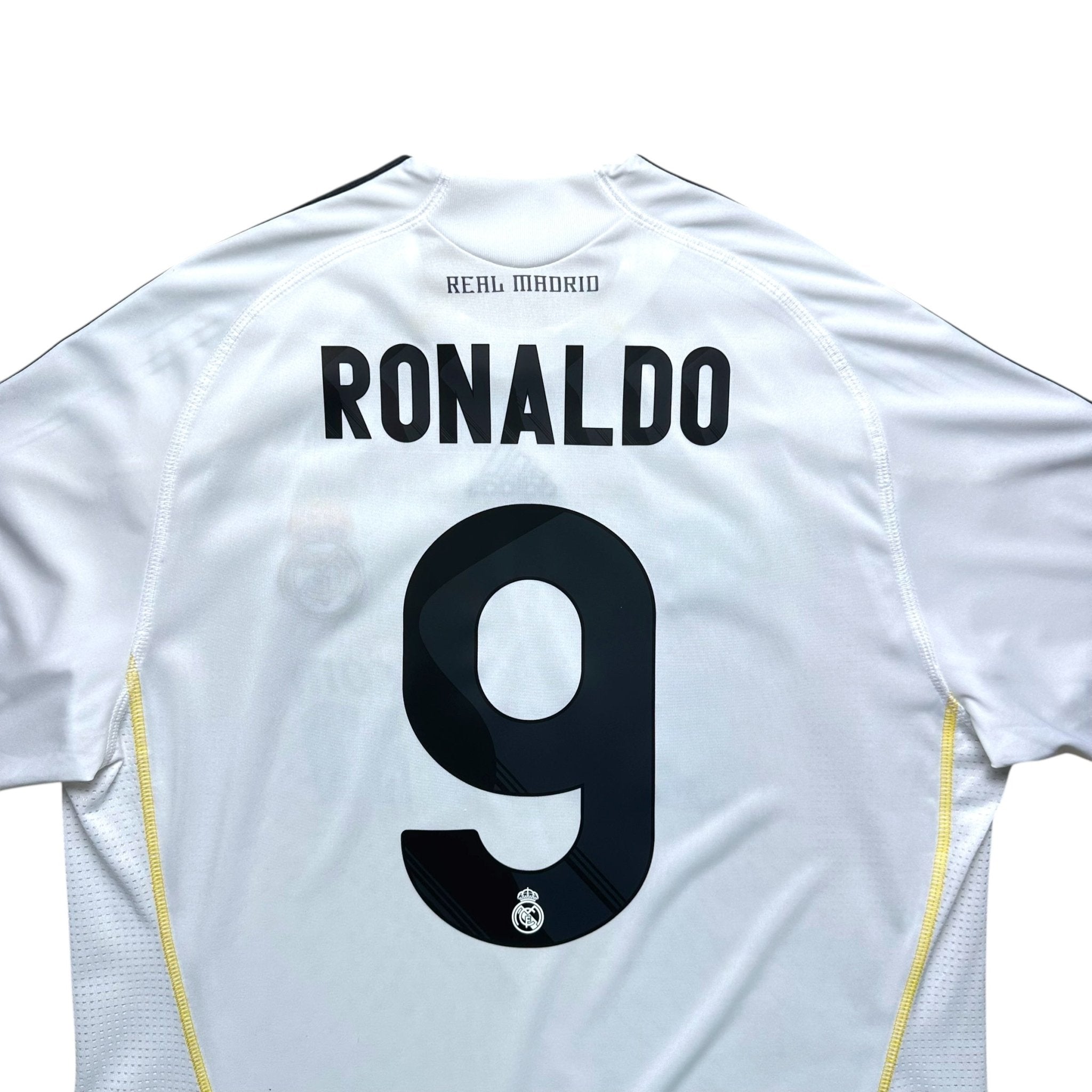 Real Madrid 2009 - 10 Home Shirt (L) Ronaldo 9 - Kitplug
