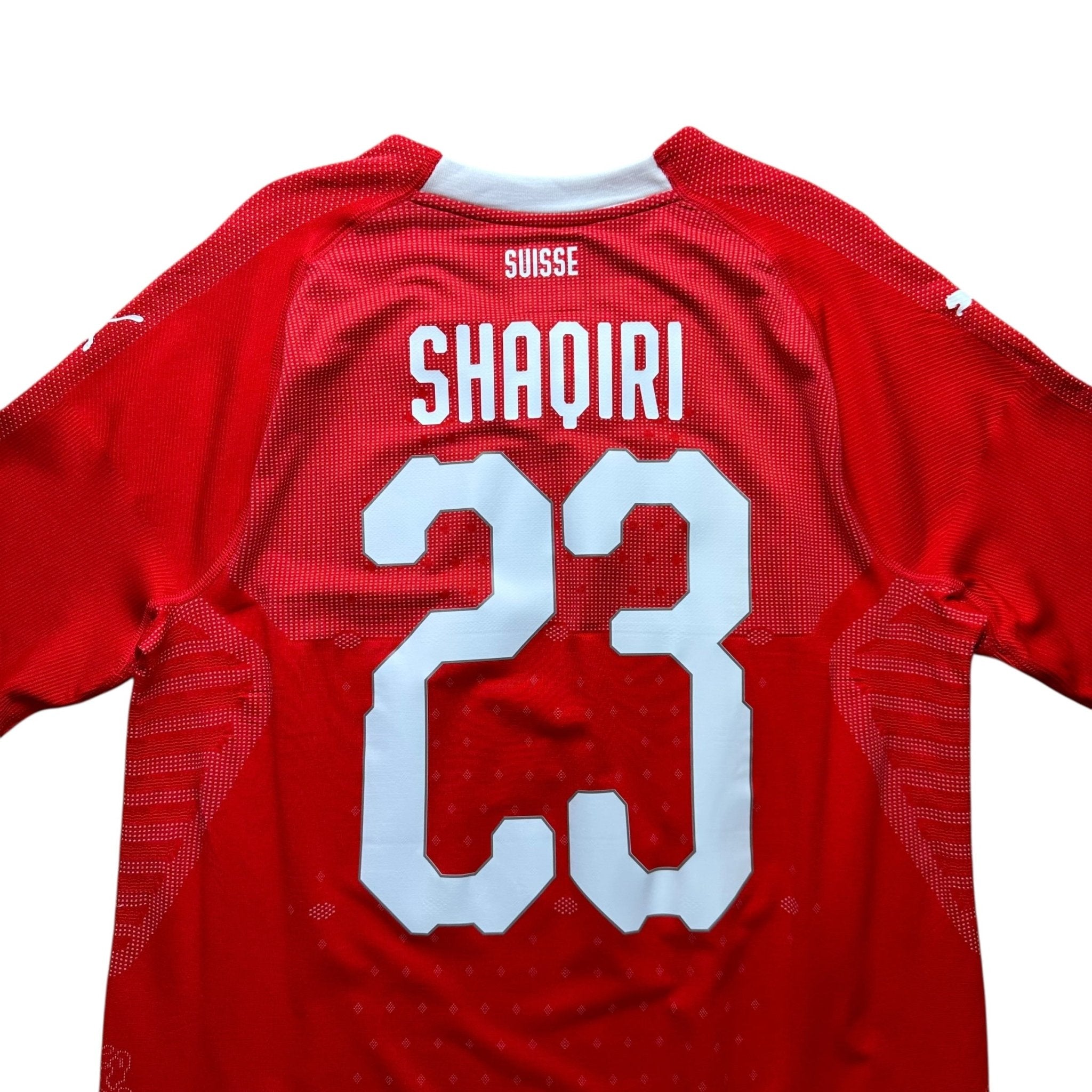 Switzerland 2018 Authentic Home Shirt (L) Shaqiri 23 - Kitplug