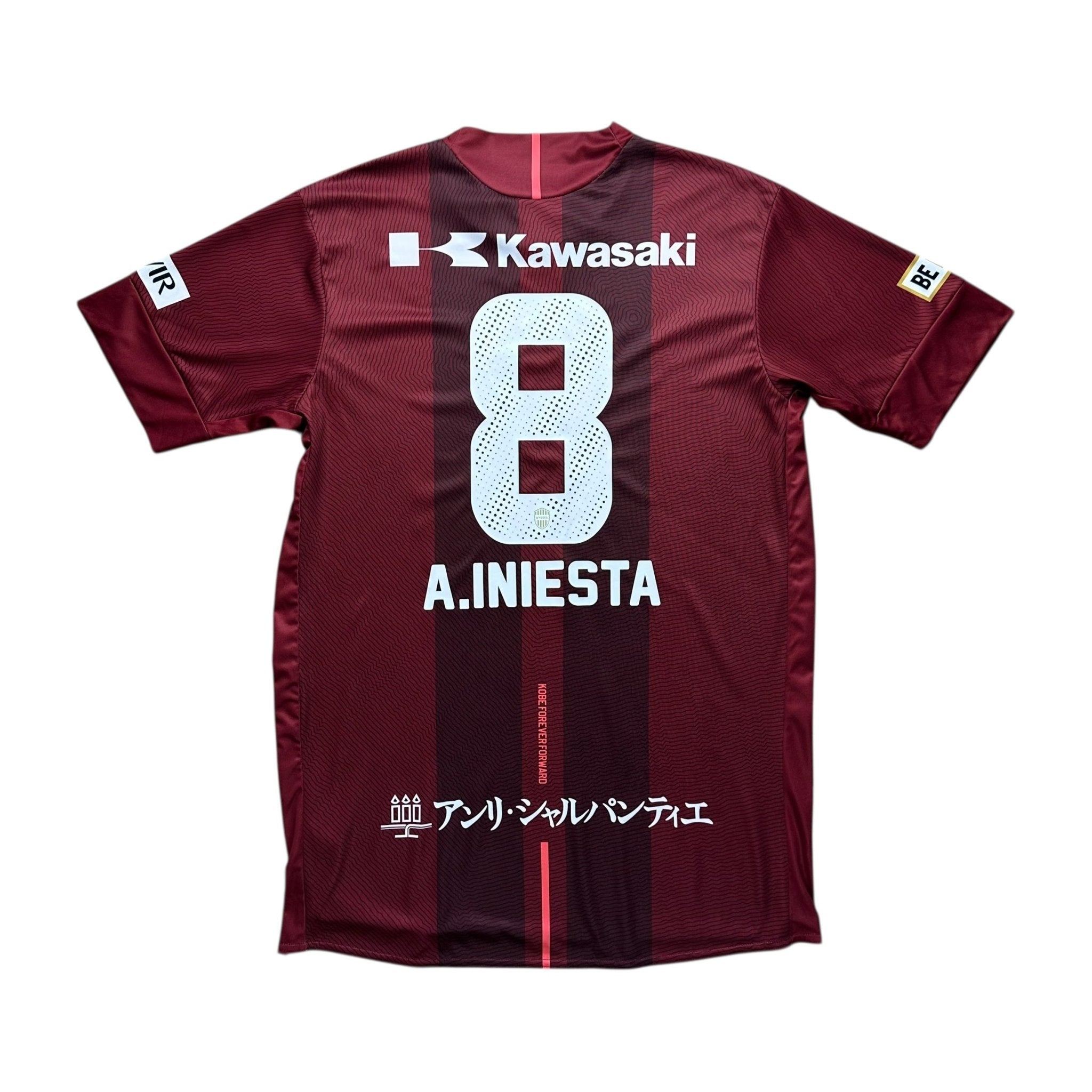 Vissel Kobe 2019 Home Shirt (L) Iniesta 8 - Kitplug